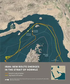SEE: New route emerges in the Strait of Hormuz