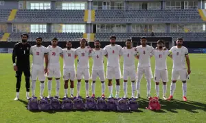 Iranian football players hold schoolbags in solidarity with girls killed in strike on Minab school