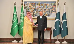 Deputy PM Dar, Saudi FM to engage in &lsquo;comprehensive consultations&rsquo; on evolving regional situation: FO