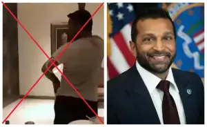 Fact check: Iranian hackers did not leak a video of FBI chief Kash Patel dancing; it is unrelated