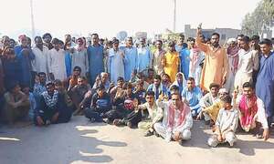 Two cops injured after raid on village