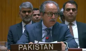 Pakistan&rsquo;s UN envoy warns of major economic impacts of blockading Strait of Hormuz