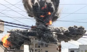 In pictures: Israeli strikes pummel Lebanon, putting US&ndash;Iran ceasefire at risk