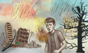 Dirty skies: The invisible cost of conflict