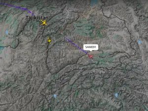US delegation to enter Pakistani airspace shortly