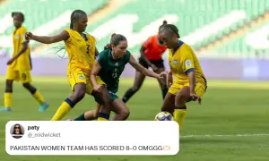 &lsquo;Beyond proud of our girls&rsquo;: X celebrates as Pakistan&rsquo;s women&rsquo;s football achieves historic win