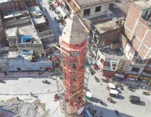Gujranwala clock tower being revamped