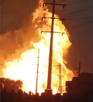 8 killed as gas supply line catches fire in Haripur