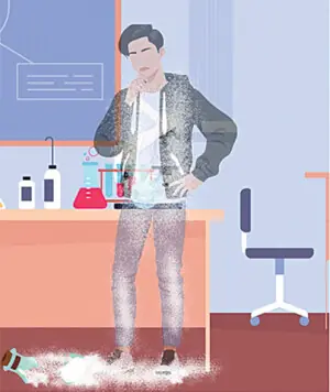 Story time: The powder in the lab