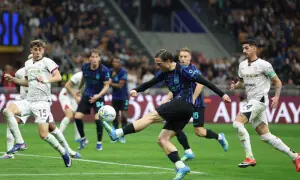 Inter edge closer to title with win over Cagliari
