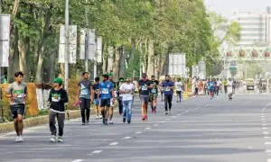 11,000 athletes take part in marathon, other races in Lahore