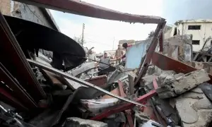 PHOTOS: Residents salvage items from their destroyed homes in Lebanon&rsquo;s Nebatieh