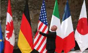 Climate scrubbed from G7 agenda &lsquo;to appease US&rsquo;