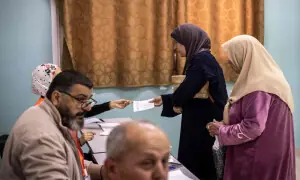 Low turnout as Palestinians vote in first elections since start of Gaza conflict