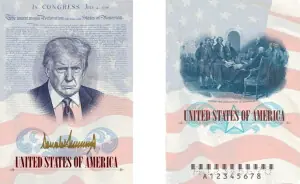 Trump to put his picture on US passports