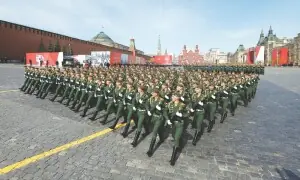 Russia will not showcase hardware at military parade
