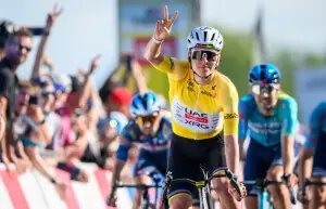 Pogacar increases hold  on Romandie lead  with sprint win