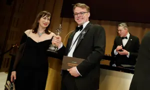 Oscar statuette for Mr Nobody Against Putin found after going missing on Lufthansa flight