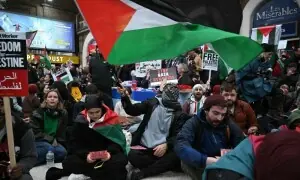 British premier hints at banning some pro-Palestinian marches