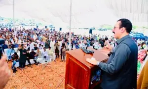 AJK PM grants land ownership to 1,000 families displaced by LoC shelling