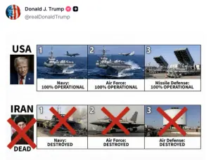 SEE: Trump reiterates claim of destroying Iranian military