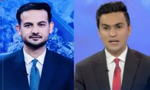 Afghanistan detains two TV journalists
