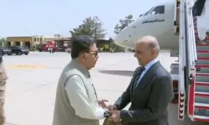PM Shehbaz arrives in Quetta on day-long visit