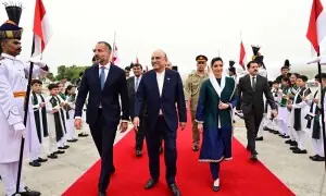 Prince Rahim Aga Khan V arrives in Islamabad