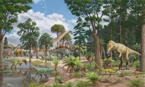Swedish expert on mission to bring Jurassic era to life