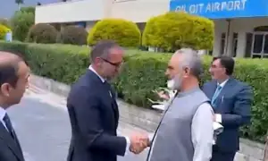 Prince Rahim Aga Khan arrives in Gilgit-Baltistan