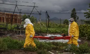 Ebola risk now at highest level in DR Congo, says WHO