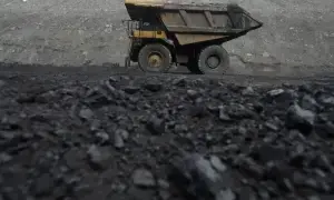 Trucks carrying coal from Harnai torched on highway