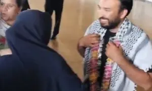 Saad Edhi arrives in Karachi after release from illegal Israeli detention