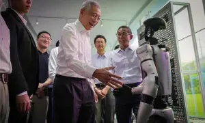 Chinese robotics incubator plans branch in Singapore