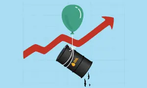 Shock and recovery in the crude cards