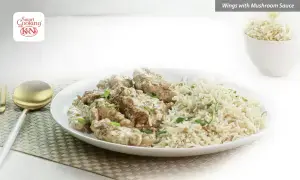 K&N's SmartCooking Recipes: Wings with Mushroom Sauce