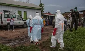 WHO says 906 suspected cases and 223 suspected deaths from Bundibugyo strain of Ebola