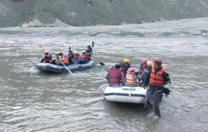 Snow-covered peaks and lakes ideal destination for nature lovers
