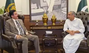Naqvi, governor review security situation in KP