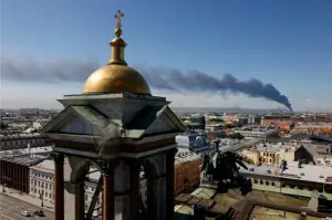 Ukraine targets St Petersburg as &lsquo;Russian Davos&rsquo; opens