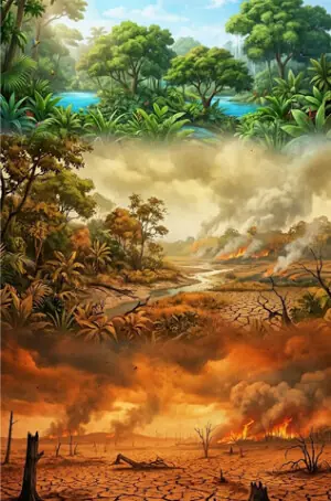 From a Greenhouse to Hothouse planet