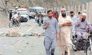Protesters continue Karakoram Highway blockade for second day