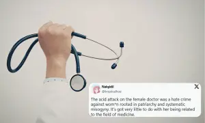 'Women are dying for saying no': X enraged after doctor severely injured in Quetta acid attack