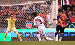 Olise stakes World Cup claim with hat-trick in France win