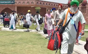 Sikh pilgrims arrive from India for Jore Mela