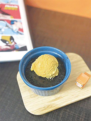 Cook-it-yourself: Mug brownie pudding