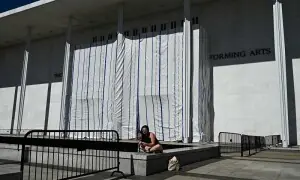 Trump's name removed from Washington arts center