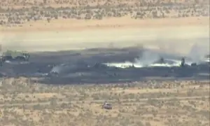 US B-52 bomber crashes