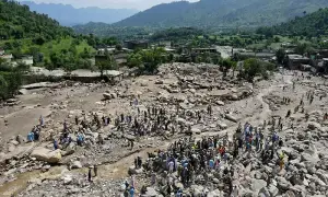 Early flood warning system components stolen in Kumrat, Mankial valleys