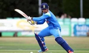 Indian wunderkind Sooryavanshi, 15, loses cool in on-field spat during Sri Lanka match